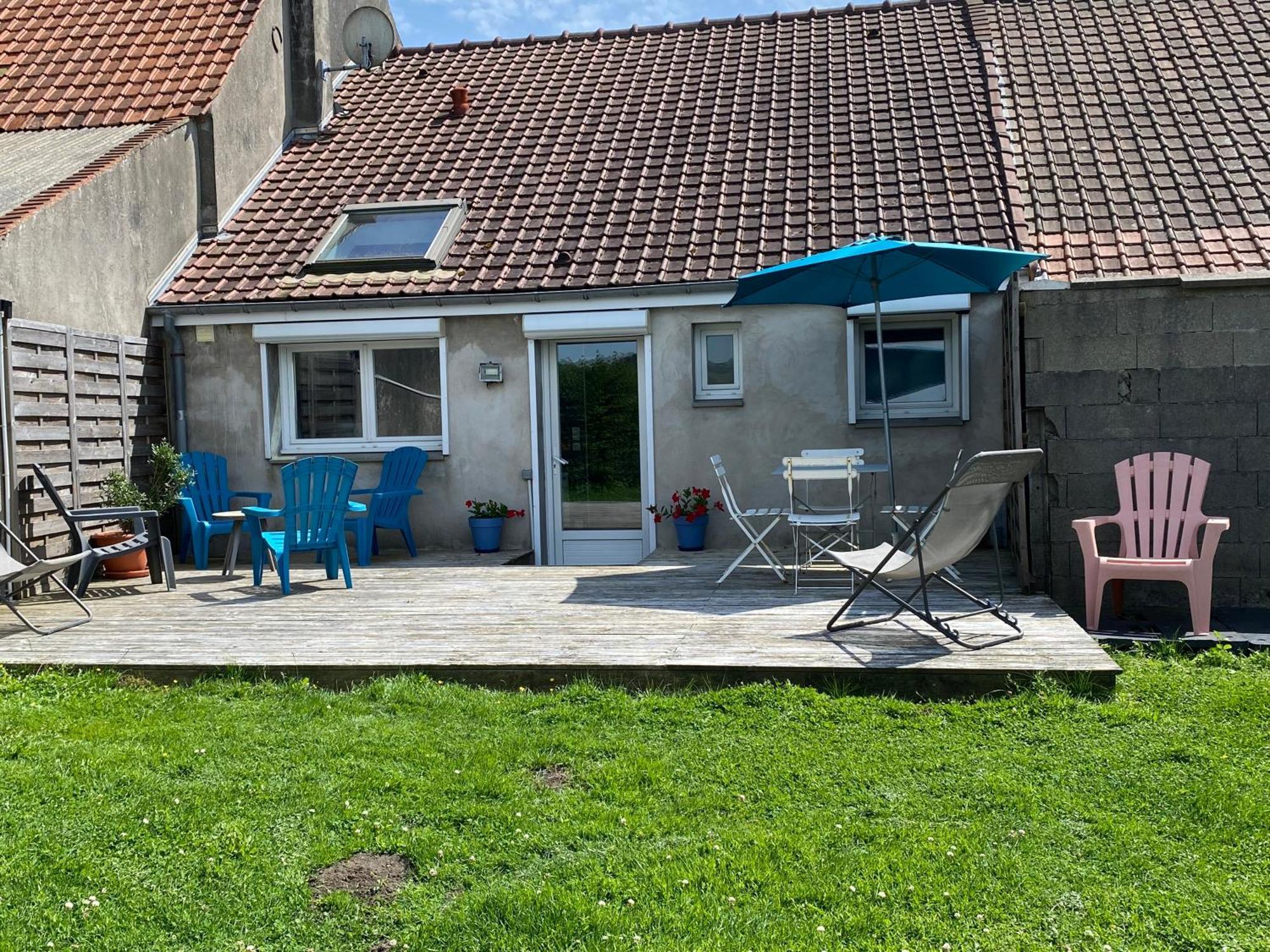 Maison De Village Avec Jardin 15Mn Des Plages, Wifi, 2 Chambres, Jardin Hesdin-lʼAbbé Eksteriør bilde
