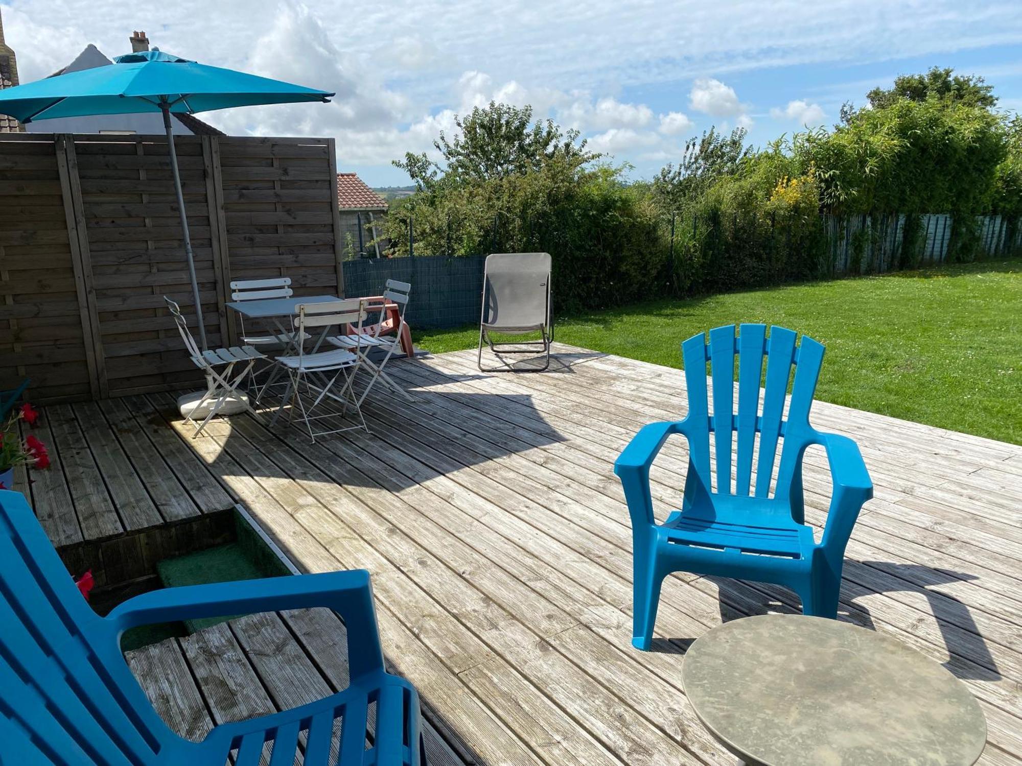 Maison De Village Avec Jardin 15Mn Des Plages, Wifi, 2 Chambres, Jardin Hesdin-lʼAbbé Eksteriør bilde