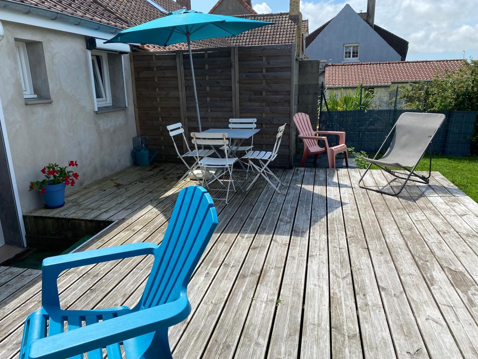 Maison De Village Avec Jardin 15Mn Des Plages, Wifi, 2 Chambres, Jardin Hesdin-lʼAbbé Eksteriør bilde