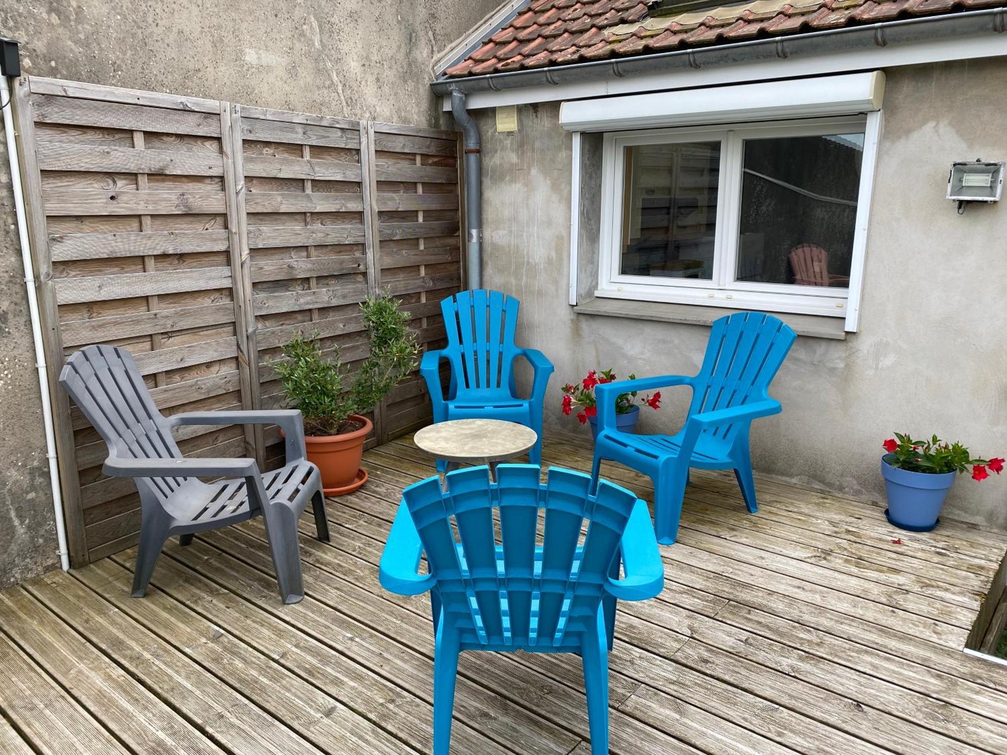 Maison De Village Avec Jardin 15Mn Des Plages, Wifi, 2 Chambres, Jardin Hesdin-lʼAbbé Eksteriør bilde